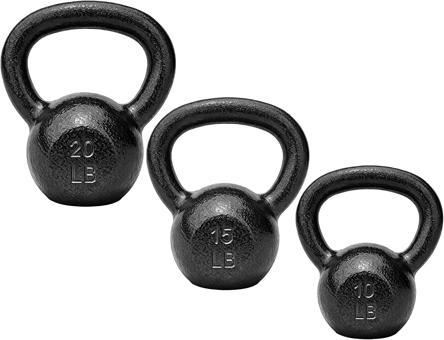 Kettlebell - أثقال كيتلبيل من الحديد الزهر، بوزن