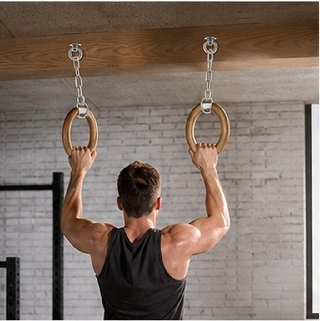 Gymnastic Ring - قطعتان من خطافات التعليق للسقف M8