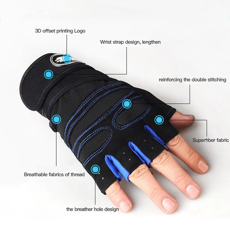 قفازات الصالة الرياضية للرجال  - مراجعة Weightlifting Gloves وسعره