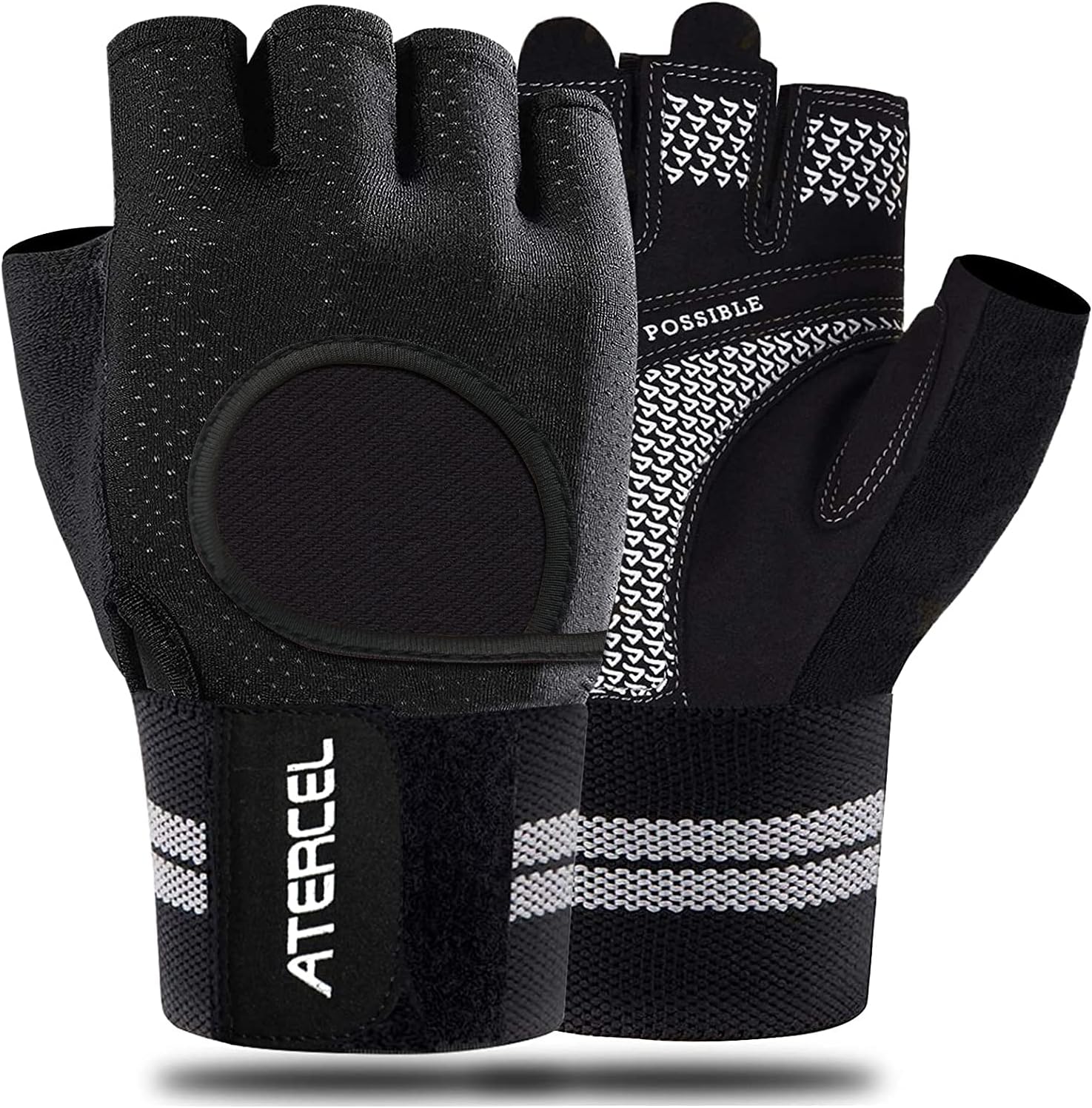 قفازات ATERCEL لرفع الأثقال، ق - مراجعة Weightlifting Gloves وسعره