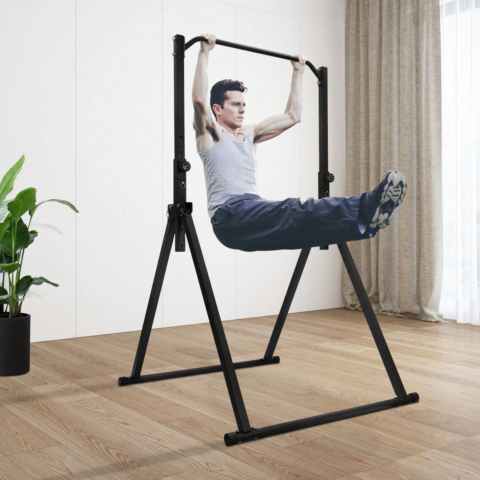 محطة تمارين السحب المثلثية، قض - مراجعة Pull Up Bar وسعره