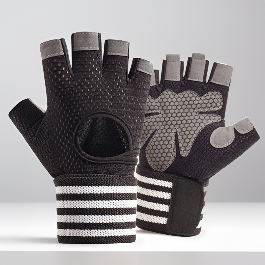 قفازات رفع الأثقال مع دعم للرس - مراجعة Weightlifting Gloves وسعره