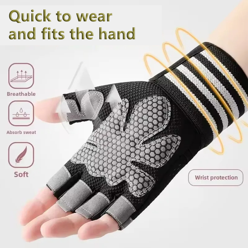 قفازات رفع الأثقال مع دعم للرس - مراجعة Weightlifting Gloves وسعره