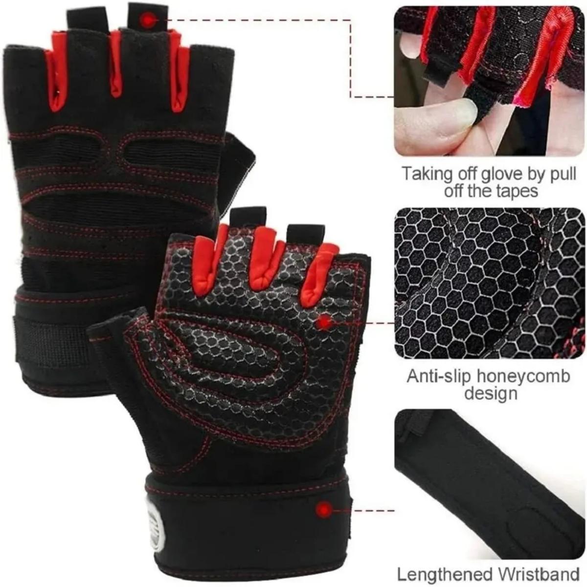 قفازات رياضية للرجال والنساء ل - مراجعة Weightlifting Gloves وسعره