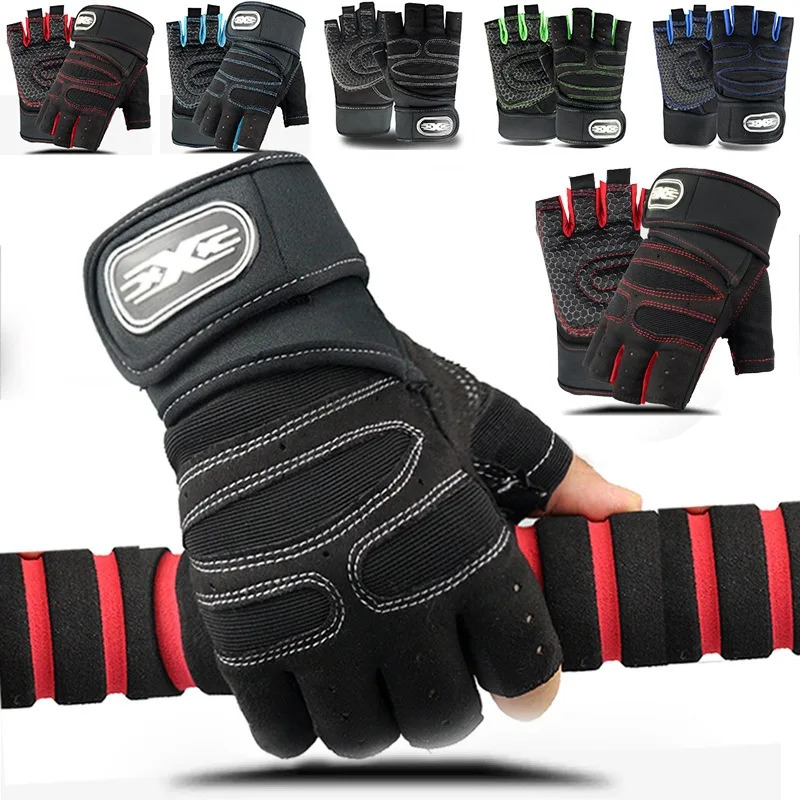 قفازات لياقة بدنية نصفية الأصا - مراجعة Weightlifting Gloves وسعره
